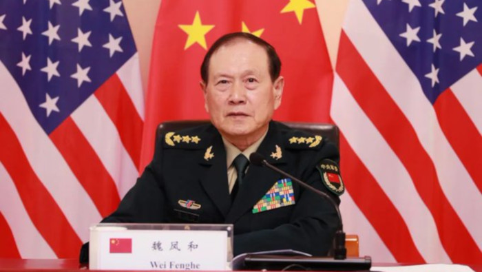 El titular castrense afirmó que: “EE.UU. no debe subestimar la determinación y las capacidades de China”.