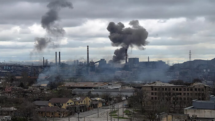 Shoigú aseguró que las Fuerzas Armadas rusas van a necesitar tres o cuatro días para controlar la planta metalúrgica de Azovstal.