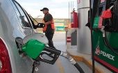 El costo de la gasolina regular en el país es de 47.84 córdobas (1.33 dólares) y el diésel se encuentra en 43.16 córdobas (1.20 dólares).