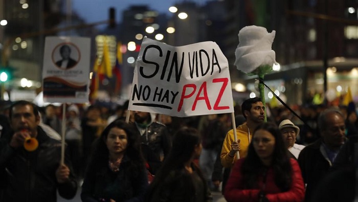 Con Bejarano, según cifras de Indepaz, unos 319 firmantes de los Acuerdos de Paz han sido asesinados en Colombia hasta la fecha.