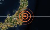 El temblor ocurrió a las 12:24 hora local (03:24 GMT) frente a la costa de la prefectura de Fukushima y a una profundidad de 30 kilómetros.