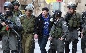 Entre la veintena de detenidos este martes se encontraba un menor de edad, parte de una política represiva israelí sin distinción.