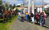 Cuarto día de paro nacional contra políticas del Gobierno ecuatoriano