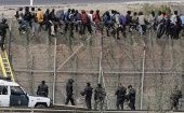 La mayoría de los capturados deberán regresar a su país, excepto los 130 que lograron llegar pasar la barrera.