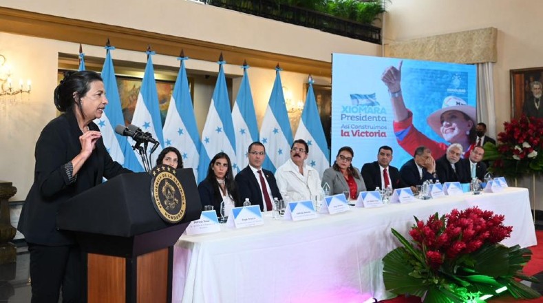 Como parte de la jornada, el Gobierno de la mandataria Xiomara Castro organizó un foro de izquierda donde abordaron de manera central la elaboración de una nueva Constitución de la República.