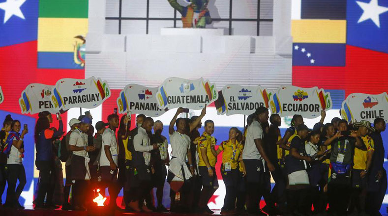 Luego de Colombia, en la tabla general quedaron situadas las delegaciones de Venezuela con 61 oros y Ecuador con 40 doradas para cerrar el podio de premiaciones. 