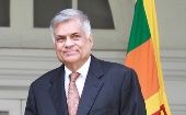 Ranil Wickremesinghe fue electo presidente de Sri Lanka al obtener el apoyo de 134 legisladores.
