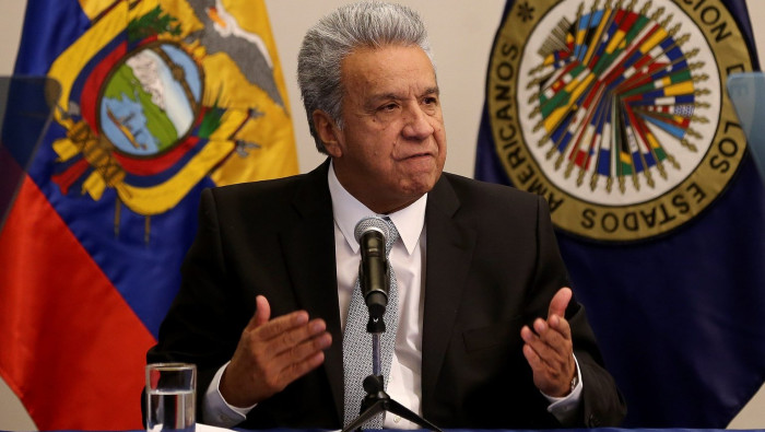 El expresidente Moreno expresó que la denuncia es “simplemente otro cuento de los muchos que se han inventado