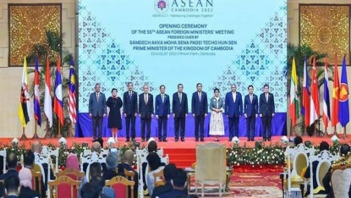 Camboya es el presidente de la ASEAN para 2022, que agrupa a Brunei, Camboya, Indonesia, Laos, Malasia, Myanmar, Filipinas, Singapur, Tailandia y Vietnam.