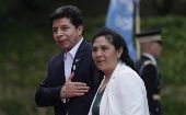 El presidente Castillo sostiene la inocencia de su esposa de todos los cargos señalados por el equipo de fiscales anticorrupción.