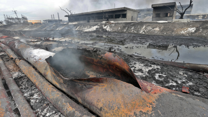El incendio que se extendió por espacio de casi una semana derrumbó cuatro de ocho tanques de gran tamaño de ese depósito de hidrocarburos en Matanzas.