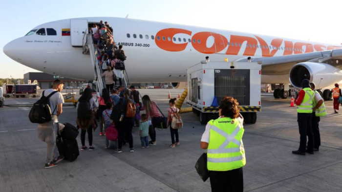 Hasta la fecha ha logrado retornar 29.124 venezolanos, procedentes de 22 países, trasladados en 167 vuelos y un viaje marítimo.
