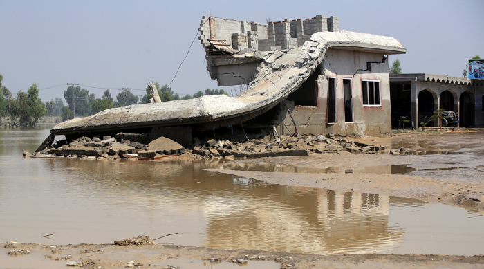 Las zonas más afectadas por las fuertes inundaciones son la provincia suroccidental de Baluchistán y la meridional Sindh.