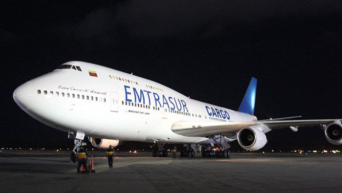 El avión venezolano de Emtrasur se encuentra retenido en Argentina desde el 6 de junio del presente año.