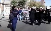 Decenas de estudiantes en la provincia occidental de Herat y la provincia central de Bamyan realizaron manifestaciones tras el ataque del viernes contra el centro educativo Kaaj.