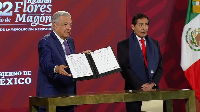 El convenio fue presentado este lunes por el presidente Andrés Manuel López Obrador y el secretario de Hacienda, Rogelio Martínez de la O.