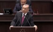 "Crearemos un centro aquí con gas proveniente de Rusia para distribuirlo a terceros paìses", dijo Erdogan en el Tribunal de Justicia y Reunión del grupo del Partido del Desarrollo (AK).