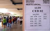 Los colegios electorales de Brasil abrieron sus puertas este domingo a las 08H00 hora local (11H00 GMT).