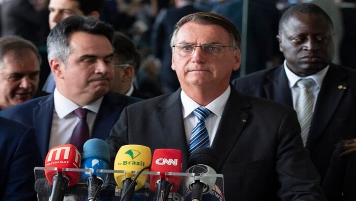 El ministro de la Casa Civil, Ciro Nogueira, informó que Bolsonaro lo había autorizado para iniciar el proceso de transición del Gobierno.