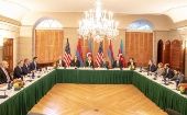 El secretario de Estado de Estados Unidos, Antony Blinken, funcionó como mediador de la reunión realizada en Washington.