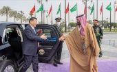 La primera cumbre del programa de la visita del presidente chino a Riad fue justo la saudí-china y la delegación china firmó acuerdos con por valor de 30.000 millones de dólares.