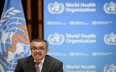 El encargado de la OMS subrayó que el mundo afronta aún numerosos desafíos sanitarios, como los brotes de cólera.
