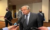 António Guterres instó a líderes, Gobiernos, sociedad civil y finanzas a hacer de 2023 un año para la paz y la acción