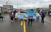 En Puno se registró el bloqueo de la carretera Interoceánica por parte de ciudadanos del distrito de Asillo para reiterar las demandas.