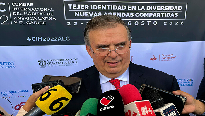 El canciller mexicano defendió la conducta del diplomático Pablo Monroy indicando que estuvo apegada al principio de no intervención.