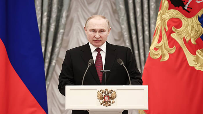Se informó que la reunión entre el presidente ruso y el alto mando militar será por videoconferencia.