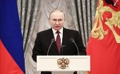 Se informó que la reunión entre el presidente ruso y el alto mando militar será por videoconferencia.