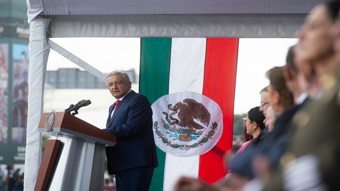 López Obrador reiteró que planteará al presidente estadounidense, Joe Biden, que no haya injerencismo entre naciones.