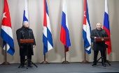 Los presidentes de Rusia y Cuba "acordaron intensificar los contactos a diversos niveles".