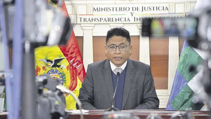 El ministro de Justicia, Iván Lima, confirmó la presentación de la apelación por parte de los organismos públicos.