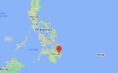 La agencia civil de desastres de la región indicó a través de Facebook que el terremoto se sintió con más fuerza en la cercana provincia de Davao de Oro.