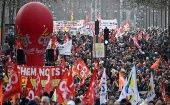 Las movilizaciones en Francia contra el proyecto de reforma de pensiones son consideradas la mayor protesta de su tipo en tres décadas contra una reforma social.