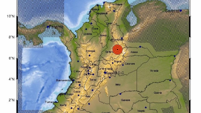 El sismo se produjo luego de que a las 03.15 (hora local) fuera reportado otro de menor magnitud en el mismo epicentro.