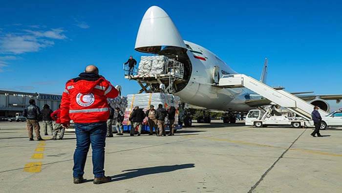 La ayuda humanitaria sigue llegando a Siria y Türkiye para atender a las victimas del potente sismo del inicios de febrero en ambos países.