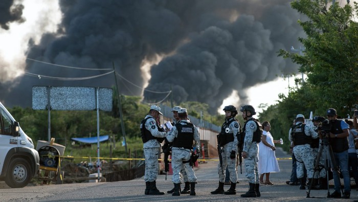 El segundo fuego se produjo en el banco de cambiadores de calor de la planta Combinada Maya de la Refinería Minatitlán.