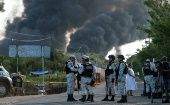 El segundo fuego se produjo en el banco de cambiadores de calor de la planta Combinada Maya de la Refinería Minatitlán.
