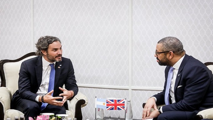 Santiago Cafiero destacó “la voluntad de dar continuidad a la relación bilateral en todas las áreas en las que se han registrado avances