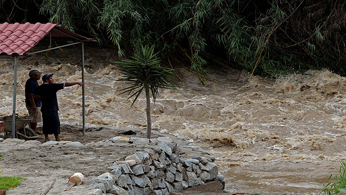 Varias regiones de Perú se mantiene en alerta ante las fuertes lluvias y precipitaciones.