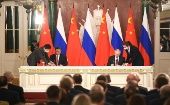 Rusia resultó el primer país visitado por Xi Jinping desde su reelección por la Asamblea Popular Nacional de China (Parlamento) para un tercer mandato el 10 de marzo último.