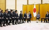 En reunión con el primer ministro, Fumio Kishida, el director técnico del equipo japonés, Hideki Kuriyama, reiteró su agradecimiento a la nación por su apoyo.