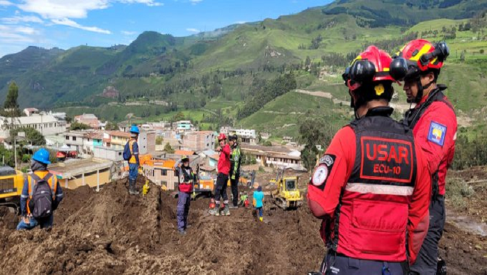El Ministerio de Transporte y Obras Públicas declaró en emergencia la red vial de la provincia andina de Chimborazo.