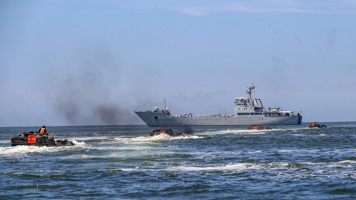 El operativo especial se denomina “patrulla conjunta especial” y es liderado por el Haixun 06, el buque más grande chino que presta servicios en el estrecho de Taiwán.