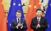 Xi manifestó a Macron que “China y Francia son firmes defensoras de un mundo multipolar y de una mayor democracia en las relaciones internacionales”.