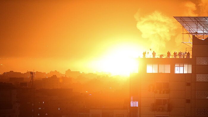 Israel mantiene los ataques aéreos contra la Franja de Gaza.