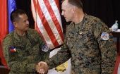 El comandante de los Marines de EE. UU, Eric Austin, durante la ceremonia de apertura celebrada en Manila, informó que las fuerzas perfeccionarán su interoperabilidad y aumentarán sus competencias.