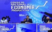 “Estamos en un momento auspicioso y podemos convertir este momento en un largo ciclo de crecimiento de una nueva economía", aseguró el presidente venezolano.